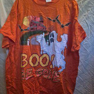Bobbie Brooks Halloween Scene Shirt Top 2X